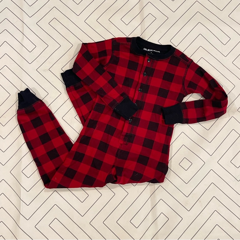 Little Blue House Plaid Flapjack Pajama